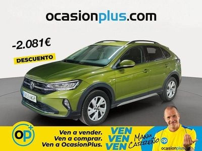Usado VW Taigo Life 110 CV (80 kW) 2023 Verde SUV