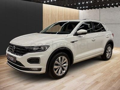 Usado VW T-Roc R-line 150 CV (110 kW) 2022 Blanco SUV