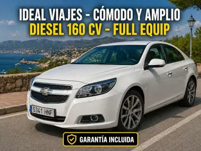 Usado Chevrolet Malibu LTZ 160 CV (117 kW) 2013 Blanco Berlina