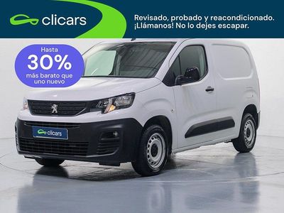 Usado Peugeot Partner S 100 CV (73 kW) 2022 Blanco Monovolumen