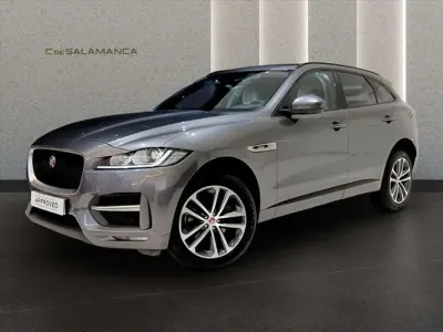 Usado Jaguar F-Pace R-Sport 241 CV (177 kW) 2018 Gris SUV
