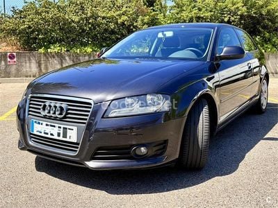 Usado Audi A3 Ambition 140 CV (102 kW) 2009 Negro Utilitario