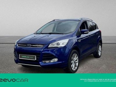 Azul Usado 2015 Ford Kuga Titanium | 14.900 € (Un poco caro)