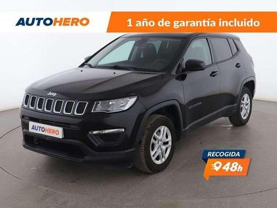 Usado Jeep Compass Sport 131 CV (96 kW) 2018 Negro SUV