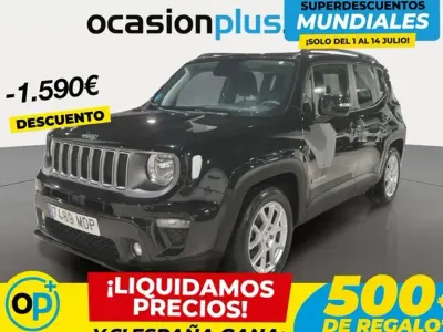 Usado Jeep Renegade Limited 129 CV (94 kW) 2023 Negro SUV