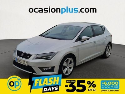 Usado Seat Leon FR 150 CV (110 kW) 2015 Gris plata Utilitario