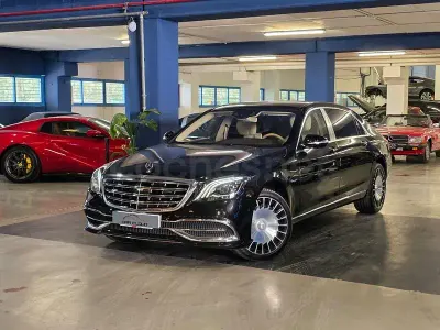 Usado Mercedes S560 469 CV (344 kW) 2017 Negro Berlina