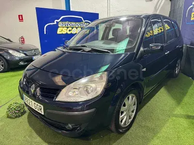Begagnad Renault Grand Scénic II Dynamique 110 HK (80 kW) 2008 Blå Minibuss