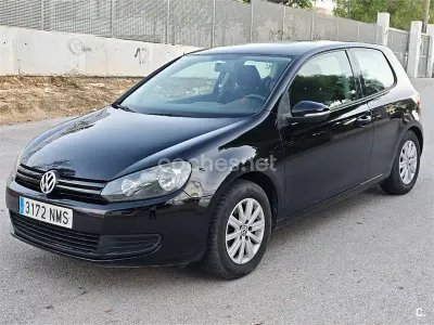 Usado VW Golf VI Advance 122 CV (89 kW) 2009 Negro Utilitario