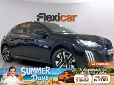Usado Peugeot 208 Allure 101 CV (74 kW) 2025 Negro Utilitario
