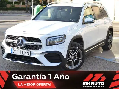 Usado Mercedes GLB200 150 CV (110 kW) 2021 Blanco SUV