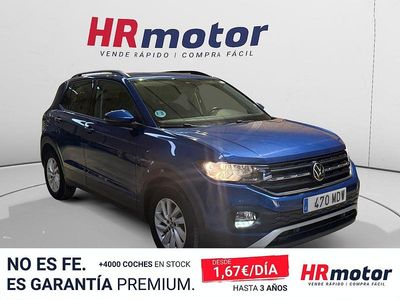 Usado VW T-Cross Life 116 CV (85 kW) 2023 Azul SUV