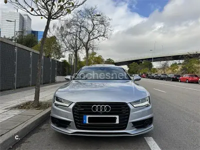 Usado Audi A7 Sportback S-Line 272 CV (200 kW) 2016 Gris / plata Utilitario