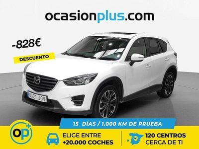 Blanco Usado 2015 Mazda CX-5 Luxury SUV | 11.190 € (Precio justo)
