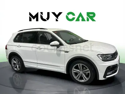 Usado VW Tiguan R-line 150 CV (110 kW) 2019 Blanco SUV