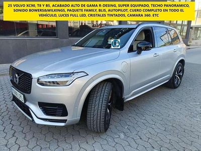 Gris / plata Usado 2021 Volvo XC90 R-Design SUV | 48.995 € (Caro)