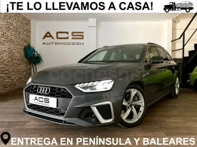 Usado Audi A4 S-Line 204 CV (150 kW) 2022 Gris / plata Familiar