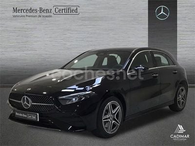 Negro Usado 2024 Mercedes A250 AMG line Berlina | 34.900 € (Precio justo)