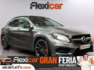 Usado Mercedes GLA45 AMG AMG 381 CV (280 kW) 2017 Gris SUV