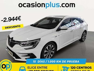 Usado Renault Mégane GrandTour Techno 116 CV (85 kW) 2022 Blanco Familiar