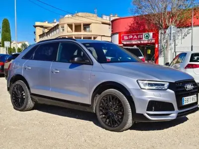 Begagnad Audi Q3 Design 150 HK (110 kW) 2018 Grå SUV