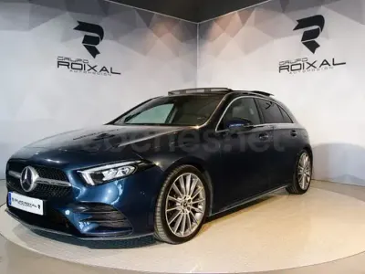 Usado Mercedes A200 150 CV (110 kW) 2019 Azul Berlina
