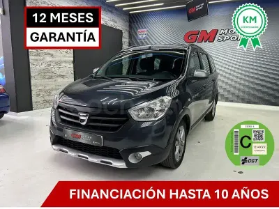Usado Dacia Lodgy Stepway 109 CV (80 kW) 2016 Negro Monovolumen
