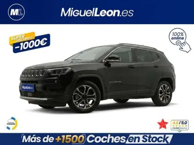 Usado Jeep Compass Limited 131 CV (96 kW) 2023 Negro SUV
