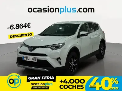 Usado Toyota RAV4 Hybrid 197 CV (144 kW) 2017 Blanco SUV