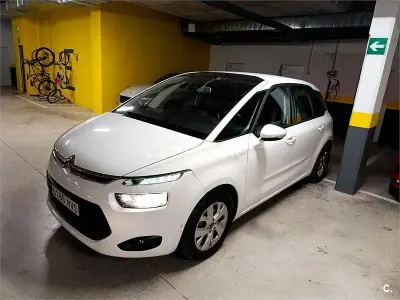 Usado Citroën C4 Picasso Seduction 92 CV (67 kW) 2014 Blanco Monovolumen