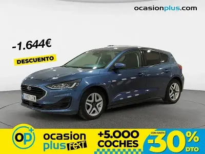 Usado Ford Focus Trend+ 120 CV (88 kW) 2022 Azul Berlina