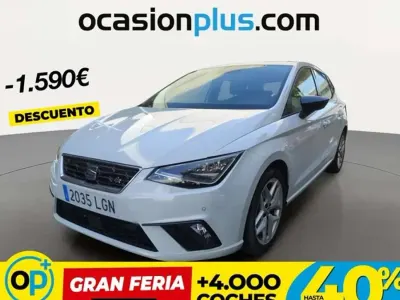 Usado Seat Ibiza FR 116 CV (85 kW) 2020 Blanco Utilitario