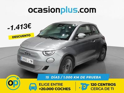 Gris Usado 2022 Fiat 500e Icon Utilitario | 15.550 € (Precio justo)