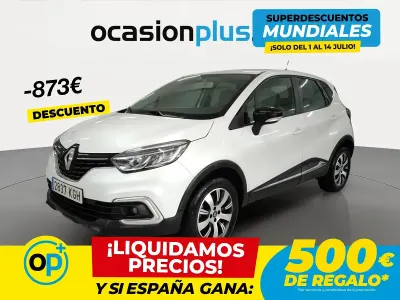 Usado Renault Captur Intens 90 CV (66 kW) 2017 Azul SUV