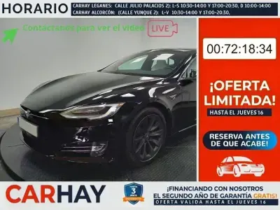 Usado Tesla Model S 503 kW (685 CV) 2019 Negro Utilitario