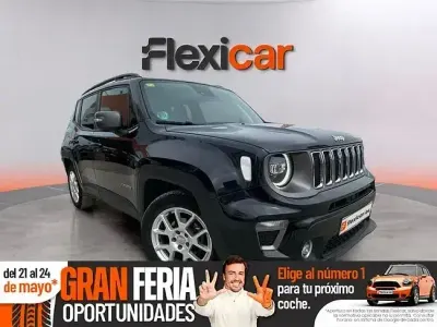 Usado Jeep Renegade Limited 120 CV (88 kW) 2020 Negro SUV