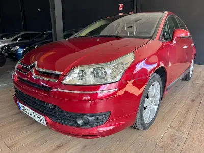 Brugt Citroën C4 Exclusive 140 HK (102 kW) 2006 Rød Sedan