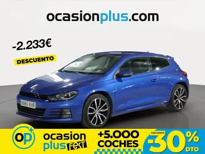 Brugt VW Scirocco R-line 125 HK (91 kW) 2018 Blå Coupe