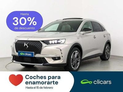 Usado DS Automobiles DS7 Crossback Rivoli 299 CV (219 kW) 2021 Plateado SUV