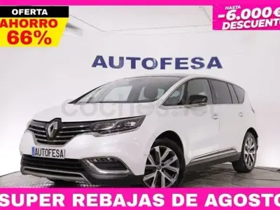 Usado Renault Espace Zen 200 CV (147 kW) 2016 Blanco Monovolumen