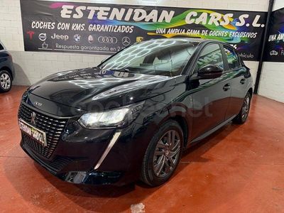 Usado Peugeot 208 Allure 100 CV (73 kW) 2022 Negro Utilitario