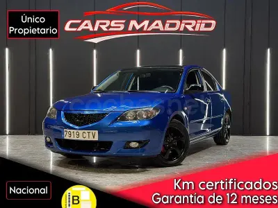 Usado Mazda 3 Active 105 CV (77 kW) 2004 Azul Berlina