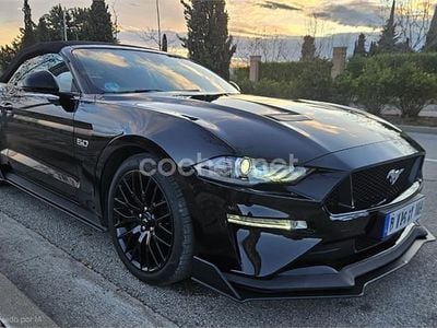 Negro Usado 2021 Ford Mustang GT Descapotable | 47.900 € (Precio justo)