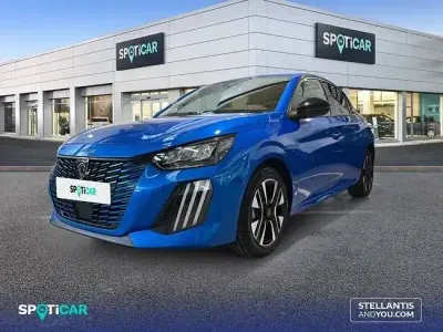 Usado Peugeot 208 Allure 100 CV (73 kW) 2025 Azul Utilitario
