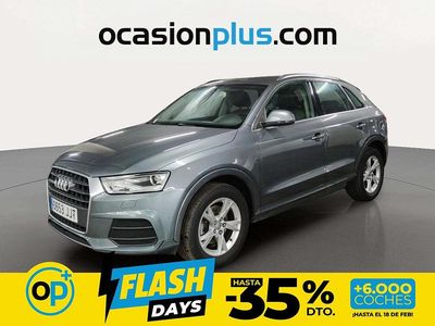 Usado Audi Q3 Sport 150 CV (110 kW) 2015 Gris SUV