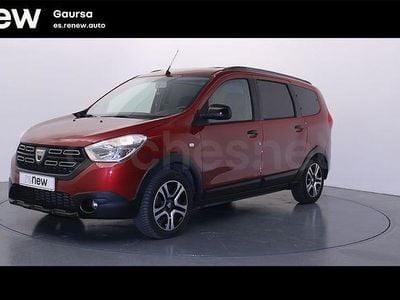 Rojo Usado 2021 Dacia Lodgy Monovolumen | 14.900 € (Precio justo)
