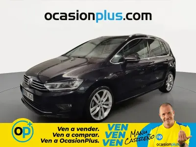 Usado VW Golf Sportsvan Sport 110 CV (80 kW) 2015 Negro Monovolumen