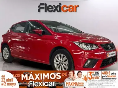 Brugt Seat Ibiza Style 80 HK (58 kW) 2021 Rød Hatchback