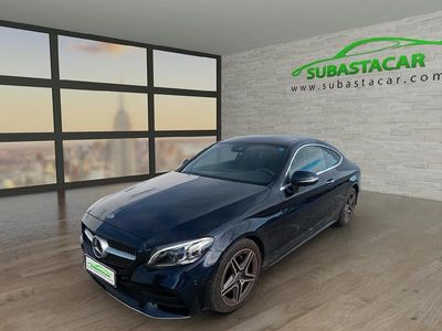 Azul metalizado Usado 2021 Mercedes C200 Coupe | 33.400 € (Buen precio)