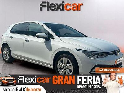 Usado VW Golf VIII Life 110 CV (80 kW) 2021 Blanco Berlina